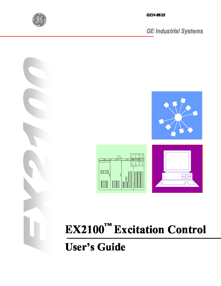 First Page Image of IS200EBKPG1C GEH-6632 EX2100 Excitation Users Guide.pdf